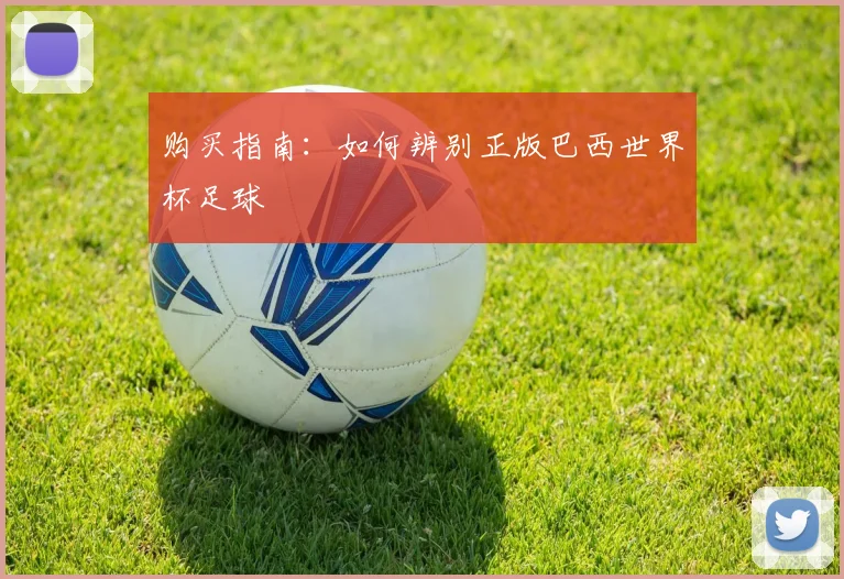 购买指南：如何辨别正版巴西世界杯足球